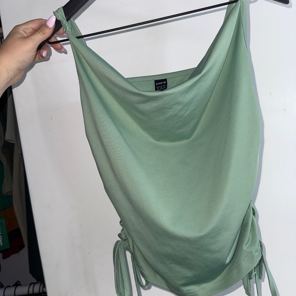 SHEIN Tops - 2/$15 SHEIN Sage Green Women's Top
